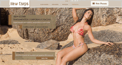 Desktop Screenshot of newcorps.com.br